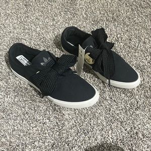 Adidas sleek low ribbon sneaker